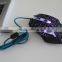 gaming mouse with breathing color lights gaming mouse glowing gaming mouse