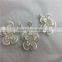 fashion silver flower jewelry 925 silver plating hot sell popular silver jewelry