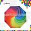 fashion straight promotional ladies rainbow umbrella