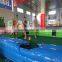 ADS CUZU inflatable snookball table hot sale,pool ball game can improve the football skills