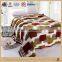 Manufactory  china home textile custom warm flannel fleece blanket stocks 2ply or 1ply organic polyester blanket china