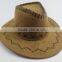 2015 LEATHER COWBOY Leather Western Cowboy Hat