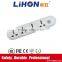 indoor 4 way 10A universal power strip