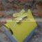Cute printed paper wedding single cake boxes design