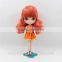 High quality medium length red and yellow neo blythe doll wigs