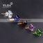Latest Modern Home Cabinet Amethyst Square Crystal Knob