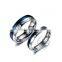 4-6MM Stainless Steel Mix Color Blue Ring Fashion Women Ring Wedding Jewelry 6260496