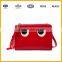colorful stripe PU leather shoulder messenger bag, shoulder long strip bag men