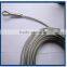 6.0mm Steel Wire Rope Sling Cable With Thimble Eye