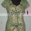 Fashion Ladies Blouse Top- Tie and Dye