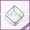 LGJ040 wedding party decoration glass candle holder with lid