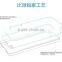 BEPAK Quality crystal case for VIVO X3L ,ultra slim perfect fit TRANSPARENT PC HARD CASE DIY CASE WELCOME OEM ORDER