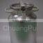 HL-MCG Series 10L Aluminum Milk Can For Transporting Milk With Lid / Cover
