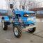 12/15hp mini four wheel tractor with tiller, plough, trailer