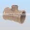 Welded reducing Tee pipe fitting
