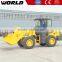 World brand road construction equipment 5ton joystick control wheel loader W156