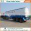 2017 China hot sale 3 axles powder bulk semi trailer diesel engine tank cement trailer