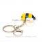 Custom bee cartoon key chain holder/keyholder