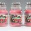 800ml 750ml 500ml 350ml glass storage jar airtight canister glass candle jar with mushroom lid