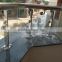 JINXIN staircase handrail_balcony railing_clear tempered glass balustrade