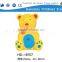 (HD-18707) Yellow bear animal trash can dustbin 24H Whatsapp Online 0086 13070202901