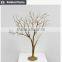artificial decorative white dry tree branch wedding table setting