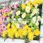 popular personized size fashion rose artificial flower wall for indoor decoration