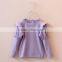 Cheap multi color girls long sleeve T shirt kids custom t-shirts