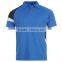 Customized print mens polyester polo shirt