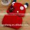 Christmas super warm Lovely toddler Knitted Baby kids hat and Scarf Set