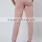 New design pink washed sporty girl track pant joggers jogging pant