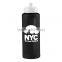 USA Made 32 oz Sports Bottle With View Stripe And Push Pull Lid - BPA/BPS-free, FDA compliant and comes with your logo