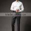 Men Handsome shirt -pure White mens shirt with buttondown collar-100% cotton