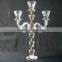 wholesale popular glass crystal candle holder for party decoration