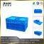 wholesale plastic material folding crates for logistics