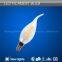 2W 4W Tailed Candle Led Filament Bulb With E14