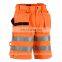 Cotton hi vis safety engineer welder cargo reflective work pants