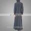 Popular Abaya Muslim Clothing Zip Hoodie Wholesale Thobe