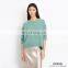 Women Cashmere Boxy Crew neck pullover sweater 2017