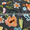 OLF0146 High quality colorful flower design multi color embroidery lace fabric for dress