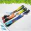 Colorful artwork printed cheap festival custom fabric wristbands no minimum