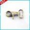 Key Ring Swivel Carabiner Hook Metal Alloy Handbag Black Snap Hook