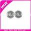 Hot selling black plastic buttons