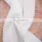 plain dyed fake silk white polyester twill crinkle fabric