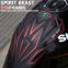 Spirit Beast motorcycle modified oil tank pad Reflective sticker  waterproof multiple choices BR101