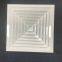 HVAC square ceiling diffuser air vent covers