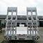 Made in china gooseneck low platform semi low flatbed trailer lowbed truck trailer for sale