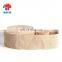Coloured 10cm Breathable fabric custom elastic webbing strap rubber band with hole