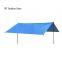 Camping Tarp Sun Shade 3X3M Blue Color Backpacking Tarp For Outdoor