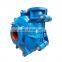 High efficiency transfer of abrasive slurries bare shaft pump